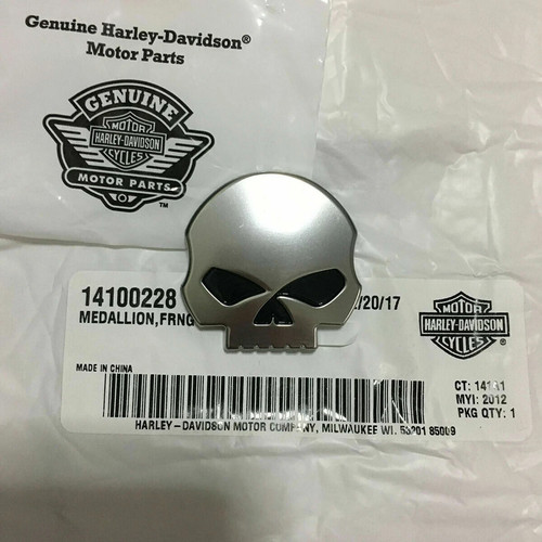 Oem harley willie skull - g,